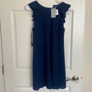 Naked Zebra- Navy blue dress - size small